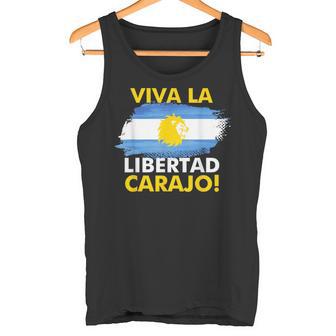 Libertarianismeive La Libertad Carajo Javier Milei Débardeur e - Cadeauxyz