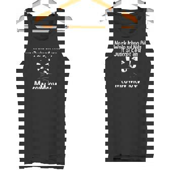 Life Cat No Work No School No Bills Just Sleep Eat And Meow Tank Top - Monsterry