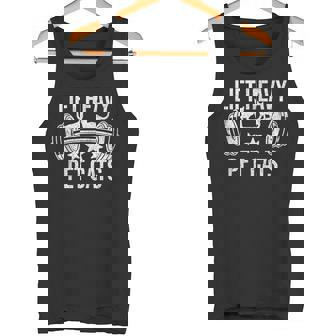 Lift Heavy Pet Cats Bodybuilding Weightlifting Cat Lover Tank Top - Monsterry