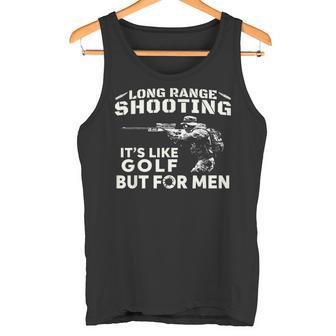 Long Range Shooting Wie Es Ist Golf Aber Für Herren Tank Top - Geschenkecke