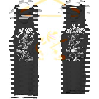 Los Niños De Rock And Rawr Dinosaur Adoran A T-Rex Dino Boy Rocker Man Camiseta sin mangas - Regaloses