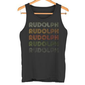 Love Heart Rudolph GrungeVintage Style Rudolph Tank Top - Geschenkecke