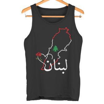 I Love Lebanon Lebanese Flag Lebanese Flag Lebanon Tank Top - Geschenkecke