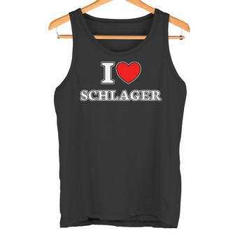 I Love Schlager I Love Schlager Fan Tank Top - Geschenkecke