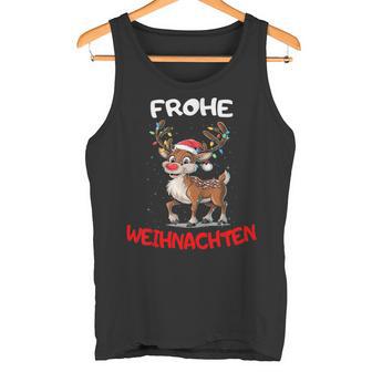 Lustige Rentier Frohe Christmas Tank Top - Geschenkecke