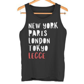 Lustiges Souvenir- Für Reisende In Lecce Italien Tank Top - Geschenkecke