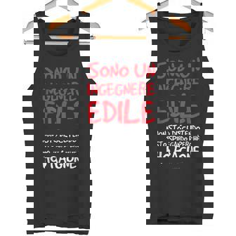 Maglia Ingegnere Edile Regalo Laurea Ingegneria Divertente Canotta - Novitaregali