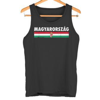 Magyarország Hungaryintage Hungarian Flag Hungarian Tank Top - Seseable