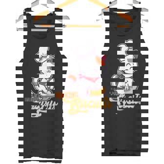 Making Biscuits Chef Baking Kitten Claw Breed Pet Meow Cat Tank Top Tank Top - Monsterry