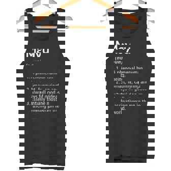 Mayu Définition Du Nom Dictionnaire Amusant Débardeur e - Cadeauxyz