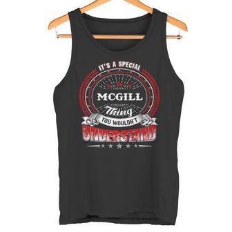 Mcgill Family Crest Mcgill Mcgill Clothing Mcgill T Mcgill T For The Mcgill 272 Tank Top - Thegiftio UK