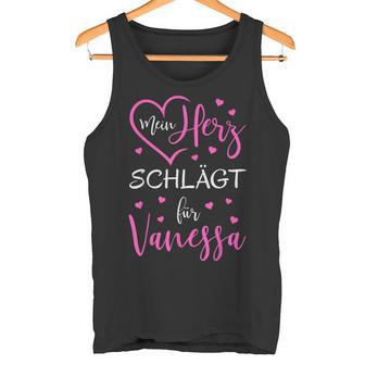 Mein Herz Schlägt Füranessa I Love I Loveanessa Tank Top - Geschenkecke