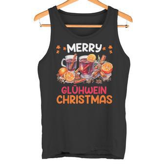 Merry Glühwein Christmas Feuerzangenpunch Christmas Market Tank Top - Geschenkecke