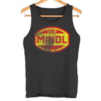 Minol -Eb Folkseigenen Berieb Minol Grunge Effect Tank Top - Geschenkecke