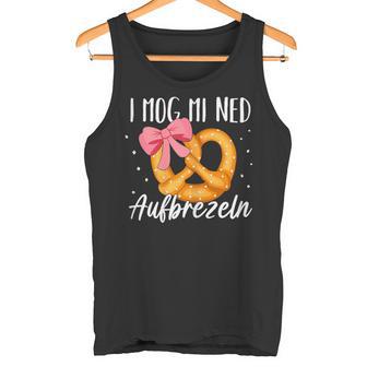 With I Mog Mi Ned Aufbrezeln Motif Tank Top - Geschenkecke