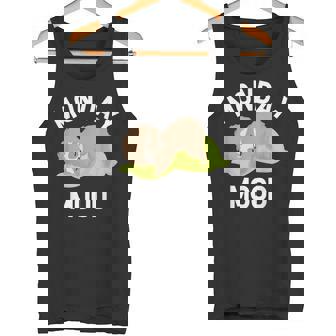 Monday Mood Shirt Sleepy Cute Sloth Tired Lazy Tshirt Tank Top - Monsterry
