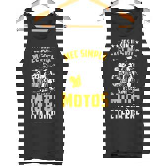 Motocycliste Biker Motard J'aime Les Motos Et La Bière Débardeur e - Cadeauxyz