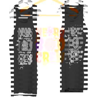 Neuro Boo Crew Halloween Anatomical Brain Anatomy Neurology Tank Top - Monsterry
