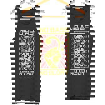 No Bass Player No Glory Bajo Guitarra Músico Bassist Música Camiseta sin mangas - Regaloses