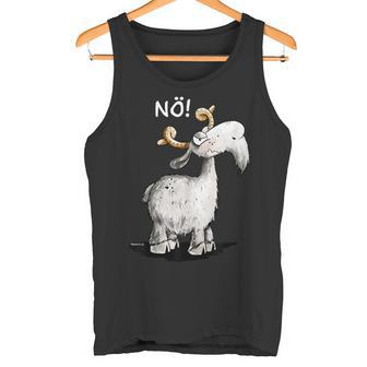 Nö Ziege Hat Keinen Bock I Goat Statement Fun S Tank Top - Geschenkecke