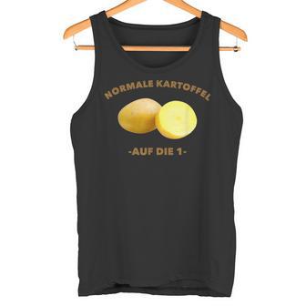 Normal Potatoes On Die 1 Meme Tank Top - Geschenkecke