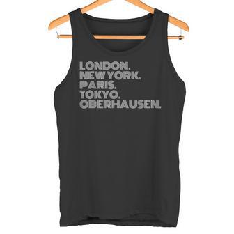 Oberhausen City Metropolis Home Region Tank Top - Seseable