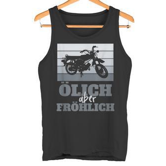 Ölich Aber Fröhlich Simson Ddr Moped Two-Strokeintage Tank Top - Geschenkecke