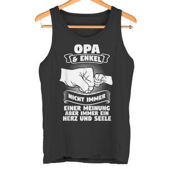 Opa & Enkel Immer Ein Herz Und Seele Opa Angel S Tank Top - Geschenkecke