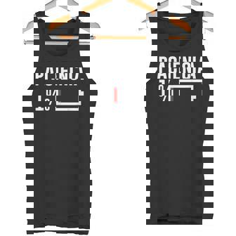 Paciencia Al 1 Regalo Divertido Cumpleaños Pijama Parejas Camiseta sin mangas - Regaloses
