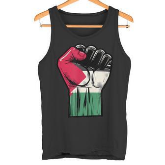 Palestine Flag Fist Palestine Flag Tank Top - Geschenkecke