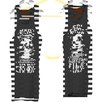 Panda Exercise I Thought You Said Extra Rice Gym Tank Top - Monsterry