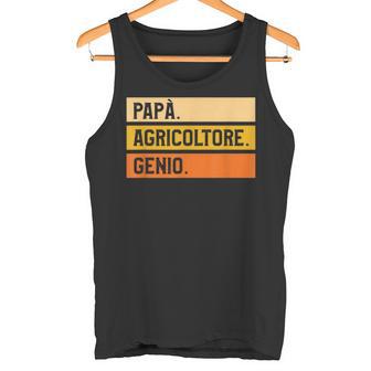 Papà Agricoltore Genio Regalo Agricolo Per Contadino Padre Canotta - Novitaregali