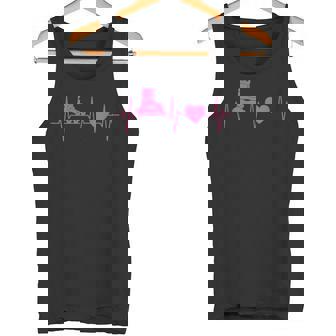 Patines En Línea Patinaje Patín Patín Heartbeat Line Regalo Camiseta sin mangas - Regaloses