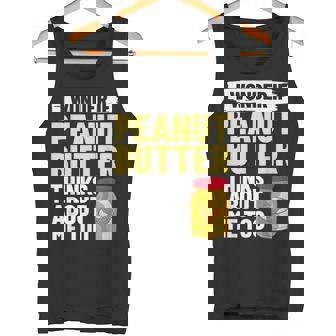 Peanut Butter Nut Recipes Cookies Bars Tank Top - Monsterry