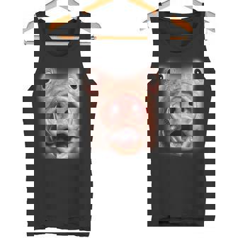 Pig Face Oddly Specific Dank Meme Tank Top - Monsterry
