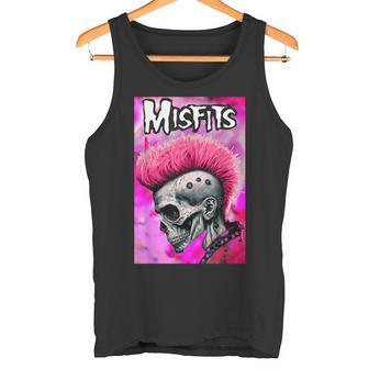 Pink Misfits Skull Fanart Tank Top - Geschenkecke