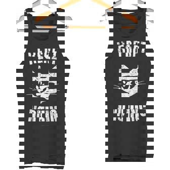 Pirate Cat I Regret Nothing Eye Patch Hook Tank Top - Monsterry