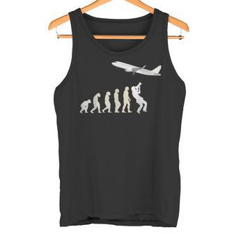 Planespotter Evolution Pilots Planespotter Tank Top - Geschenkecke