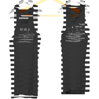 Planos De Submarinos Alemanes De La Segunda Guerra Mundial Camiseta sin mangas - Regaloses