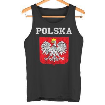 Polska Polish Flag Polish Pride Polska Polish Eagle S Tank Top - Geschenkecke