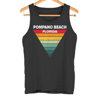 Pompano Beach Floridaille Natale De L'océan Atlantique État D'origine Débardeur e - Cadeauxyz