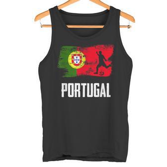 Portugal Flag Jersey Portuguese Soccer Team Portuguese Tank Top - Seseable