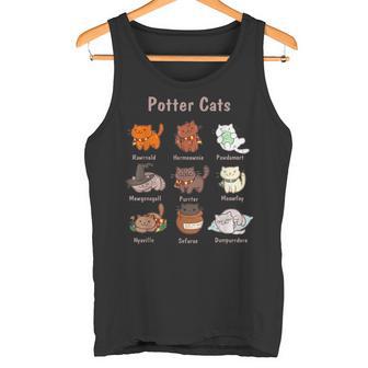 Potter Cats For Cat Lovers Tank Top - Geschenkecke