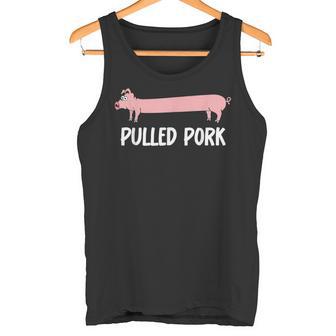 Pulled Pork Lustiges Schweinchen Bbq Tank Top - Geschenkecke