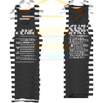 QUIRK Family Name QUIRK Last Name Team Tank Top - Monsterry