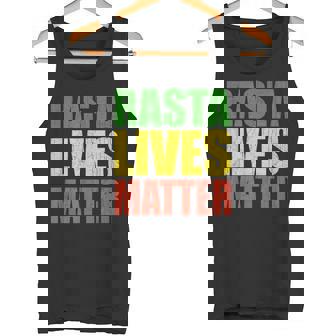Rasta Lives Matter Rojoerde Amarillo Color Reggae Camiseta sin mangas - Regaloses