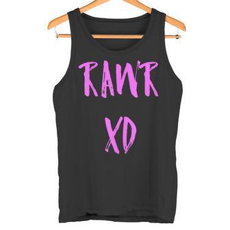 Rawr Emo Xd Scenester Scene Kid Tank Top - Geschenkecke