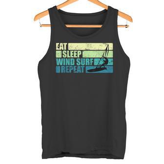 Repetición De Windsurfintage Regalo Para Eat Sleep Windsurf Camiseta sin mangas - Regaloses