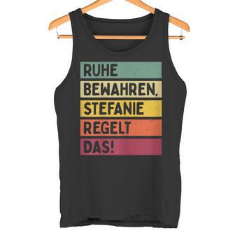 In Retro Colours Stefanie Regelt Tank Top - Geschenkecke