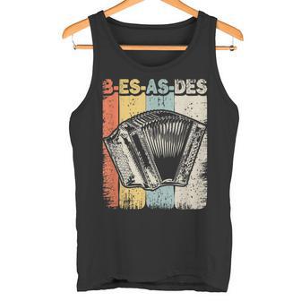 Retro Styrian Harmonica B-Es-As-Des Tank Top - Geschenkecke